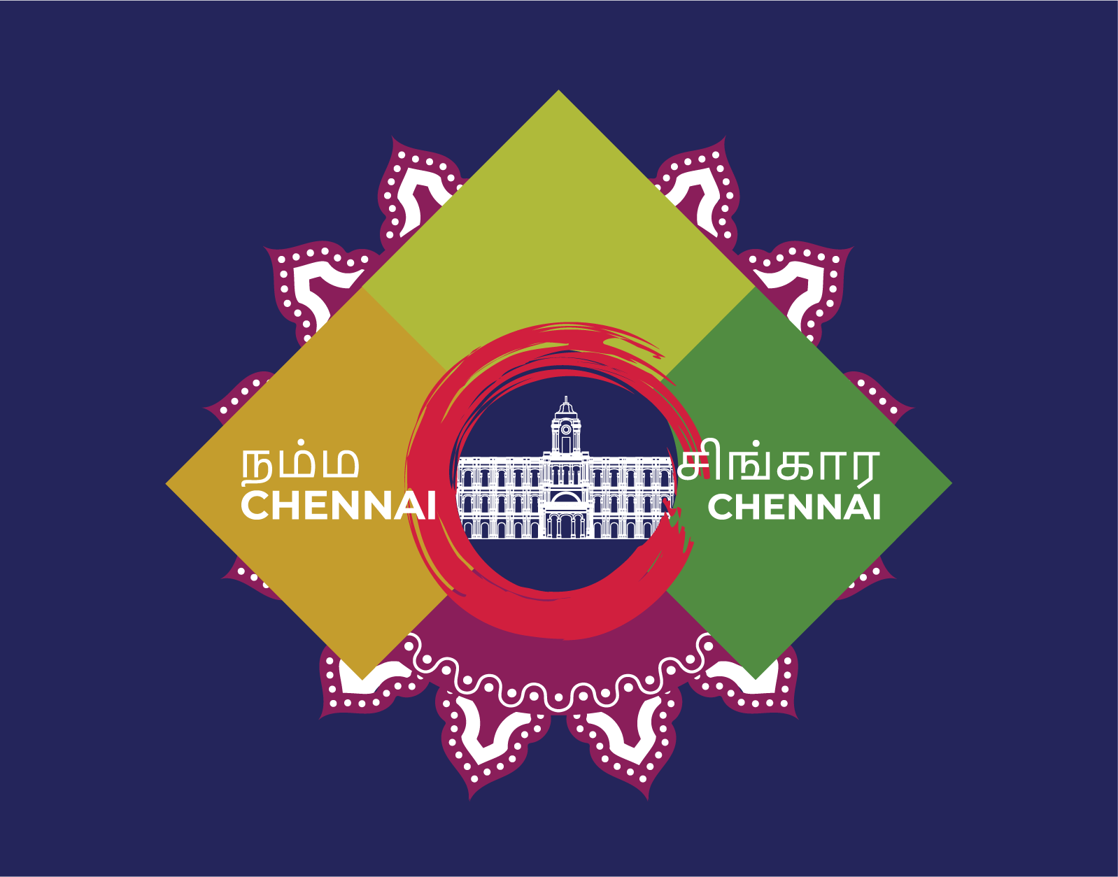 Logo & Brochure Designers in Chennai: Brand Logo Design in Tamil Language -  UMA Textiles... | Branding design logo, Logo design, Web design company